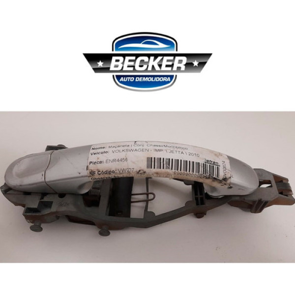 Maçaneta Externa Traseira Esquerda Vw Jetta 2010 - 1k0837886