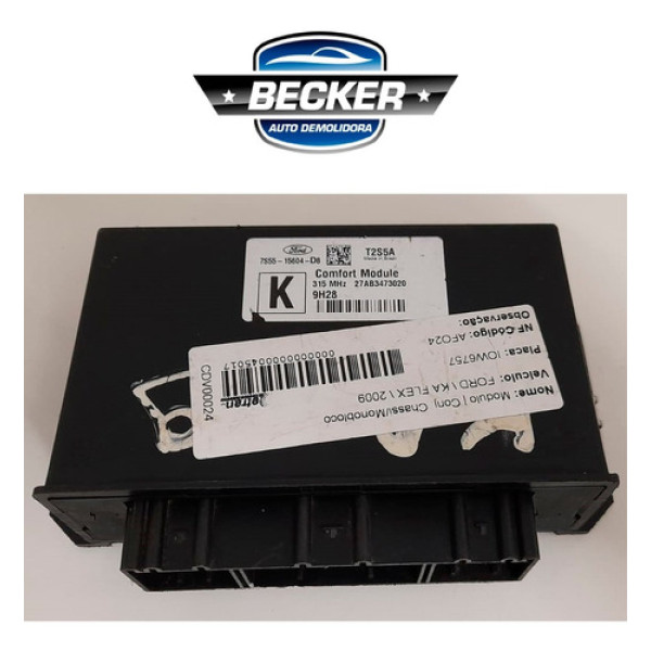 Módulo Conforto Ford Ka 2009 - 7s5515604db