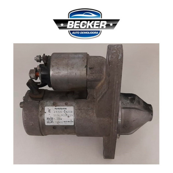 Motor Partida Arranque Nissan Tiida 1.8 2012 - 23300en20b