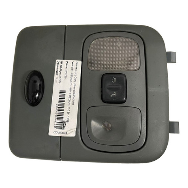 Luz Interna Megane 2.0 1999 - 95176210