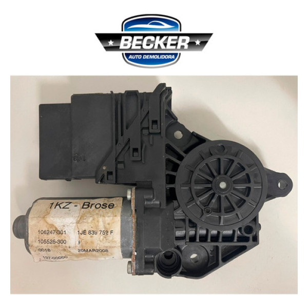 Motor Máquina Vidro T.d Golf 1.6 Sportline 2008 - 1je839752f