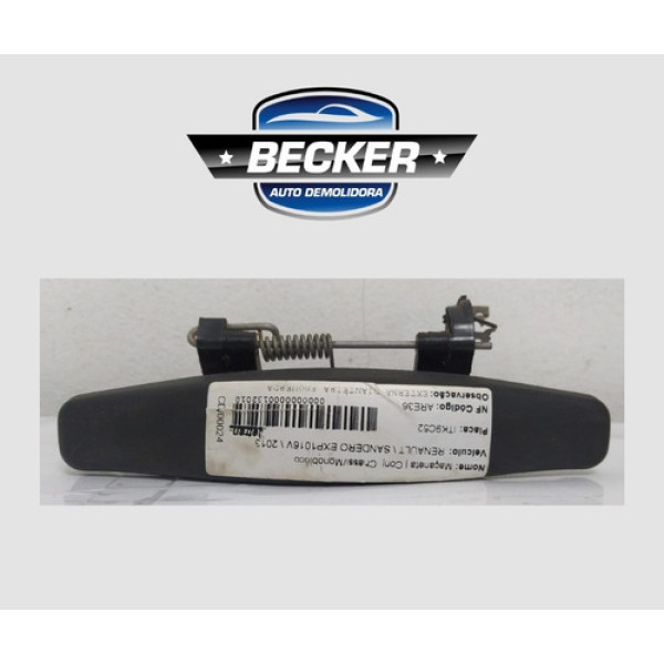 Maçaneta Externa Esquerda (tras/diant) Sandero 2013