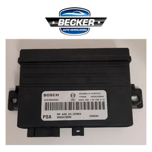 Módulo Conforto Citroen C3 Exclusive 2018 - 0263004343