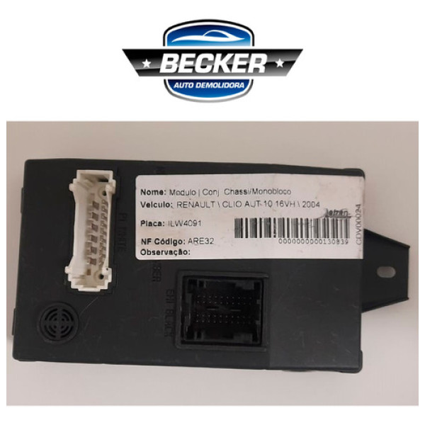 Módulo Bsi Renault Clio Aut 1.0 2004 - S118522002a