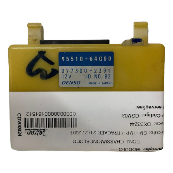 Módulo Conforto Tracker 2008 - 9551064g00