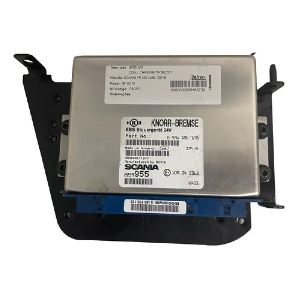 Módulo Controle Unidade Ebs R400 2018 - 0486106128