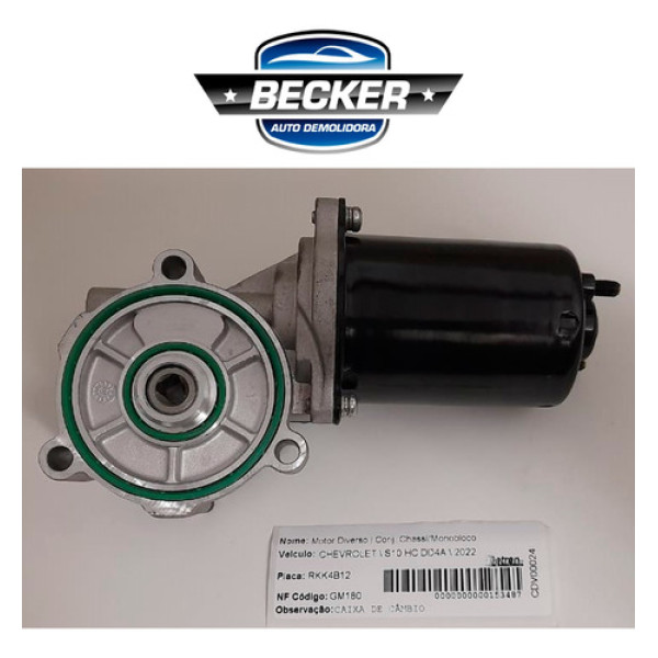 Motor Caixa De Câmbio Gm S10 High Country 2022 - 40085950
