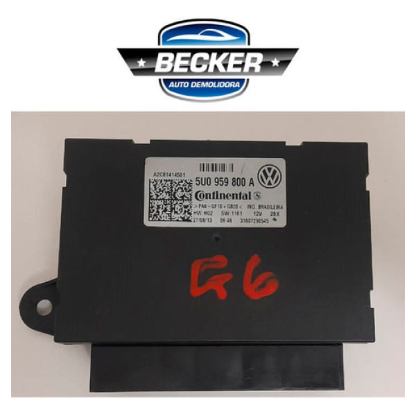 Módulo Conforto Volkswagen Gol G6 - 5u0959800a