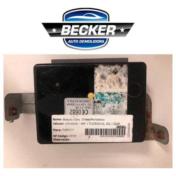 Módulo Conforto Tucson Gl 2.0 2006