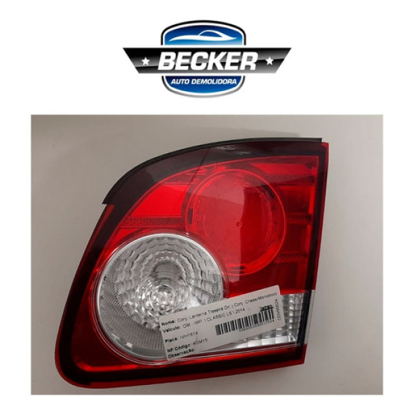 Lanterna Traseira Direita Gm Corsa Classic Ls 2014 899250633