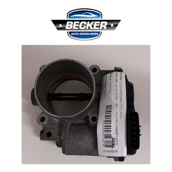 Corpo De Borboleta Tbi Mitsubishi Pajedor Dakar 10 1450a033