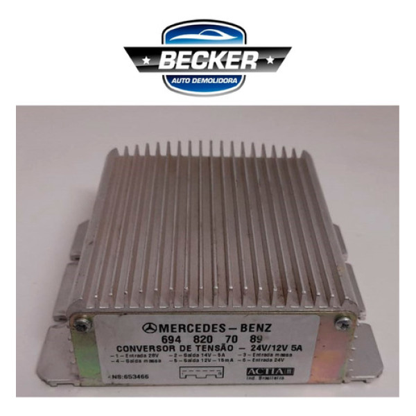 Conversor De Tensão Mercedes Benz 24/12 - 6948207089