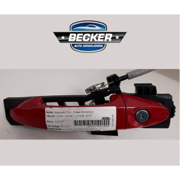 Maçaneta Dianteira Esquerda Ford Ka Se 1.0 2018