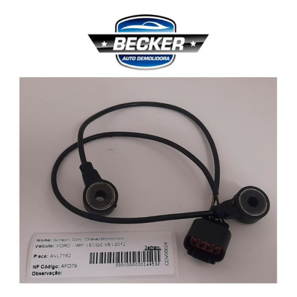 Sensor De Detonação Ford Edge V6 2012 - 7t4a12a699ab