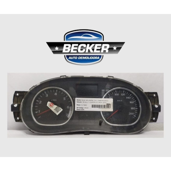 Painel Instrumentos Renault Duster 2014 - 248104060r