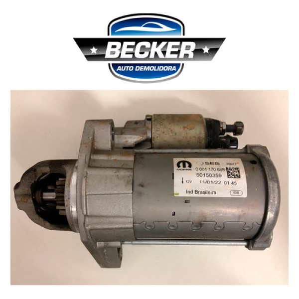 Motor De Arranque Compass 1.3 Turbo 22/23 - 50150359