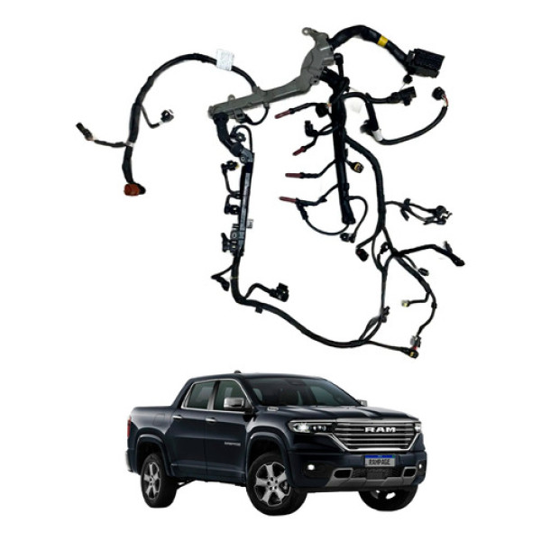 Chicote Motor Bicos Injetores Rampage Laramie 2023 2024