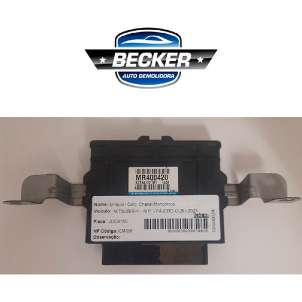 Módulo Controle Tração Mitsubishi Pajero Gls 2001 - Mr400420