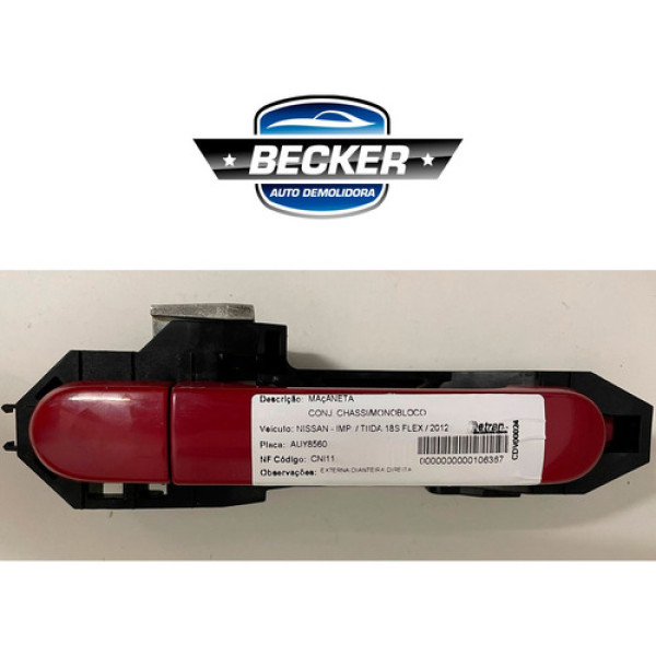 Maçaneta Externa Dianteira Direita Tiida 1.8 S 2012 