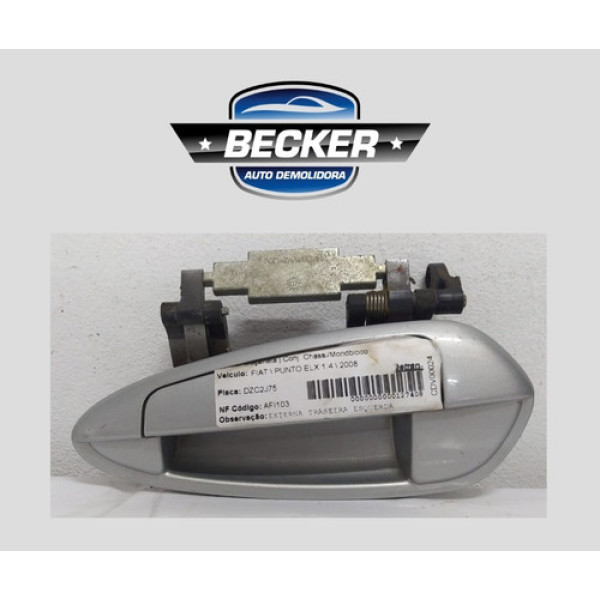 Maçaneta Externa Traseira Esquerda Punto 2008