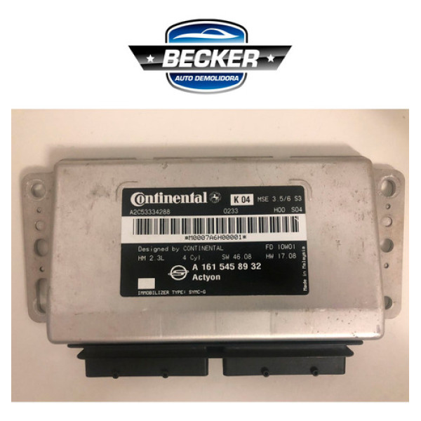 Módulo De Injeção Actyon Gasolina - A1615458932