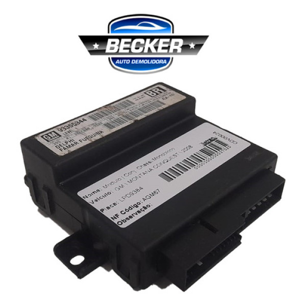 Módulo Conforto Gm Montana Conquest 2008 - 93355344