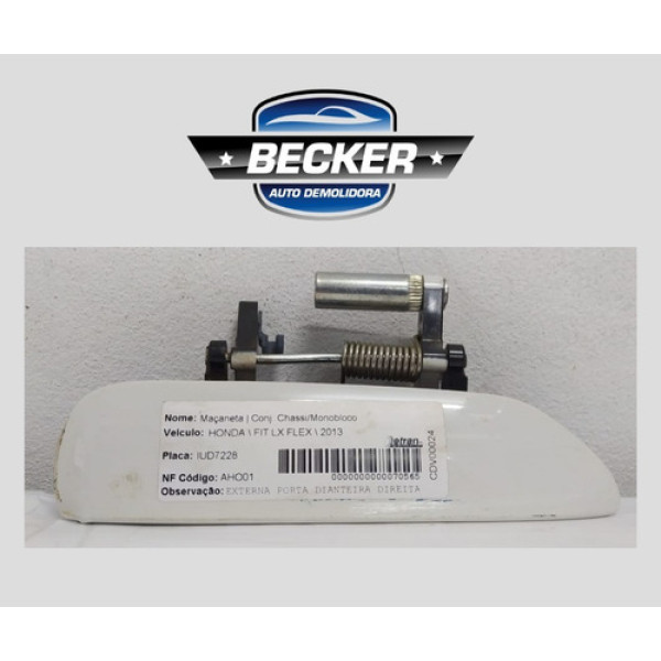 Maçaneta Externa Dianteira Direita Honda Fit 2013