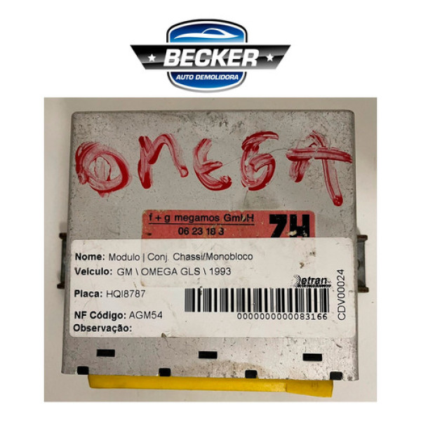 Módulo Conforto Omega Gls 1993 - 0623183