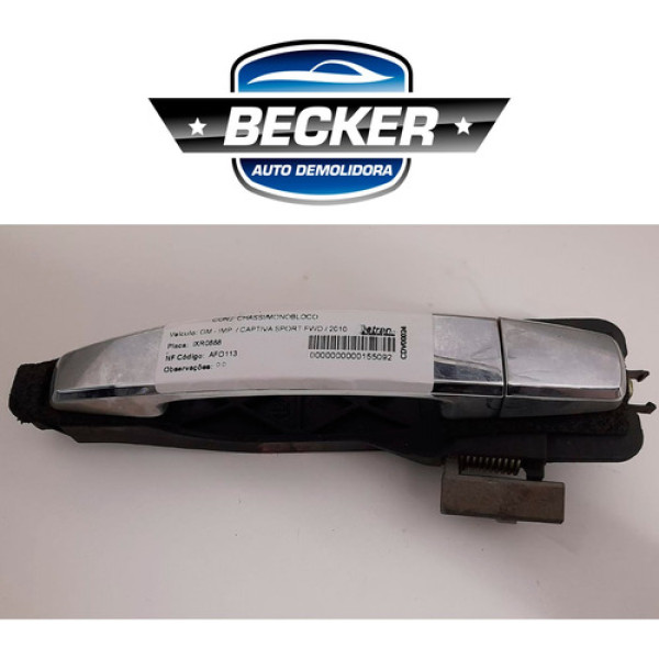 Maçaneta Dianteira Direita Captiva Sport 2010