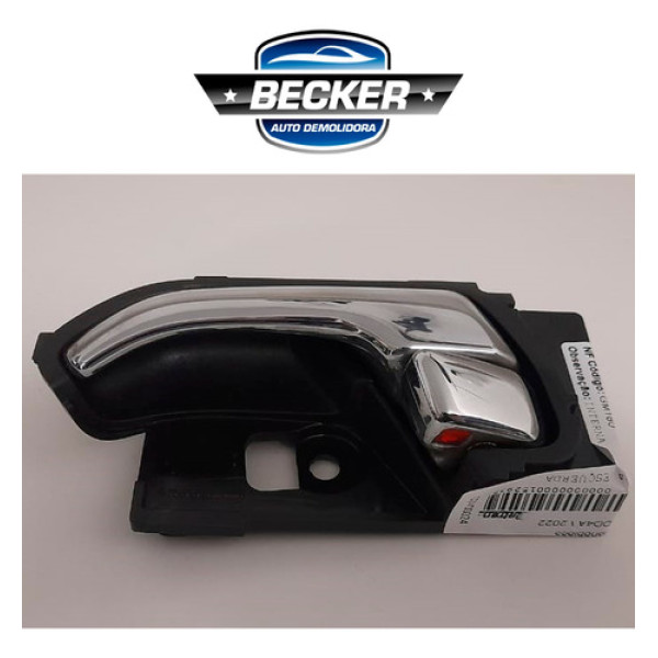 Maçaneta Interna Traseira Esquerda Gm S10 High Country 2022