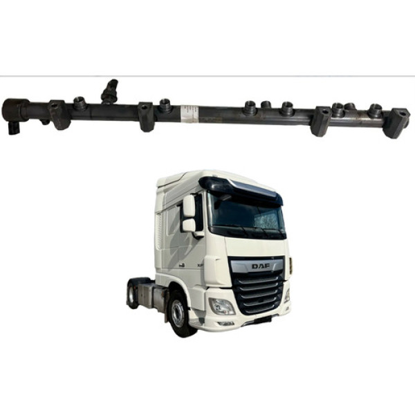 Flauta Bicos Injetores Xf Ftt 530 2024 - 72100513 C/ Sensor