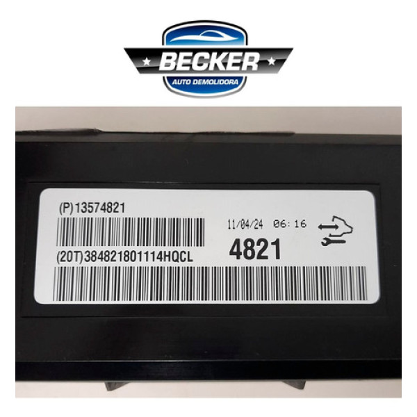 Módulo Central Fusível Gm Cruze Ltz 2013 - 13574821