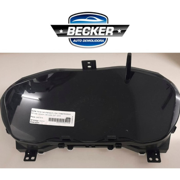 Painel Instrumentos Honda Hr-v 2016 - 78100t7sm320m1