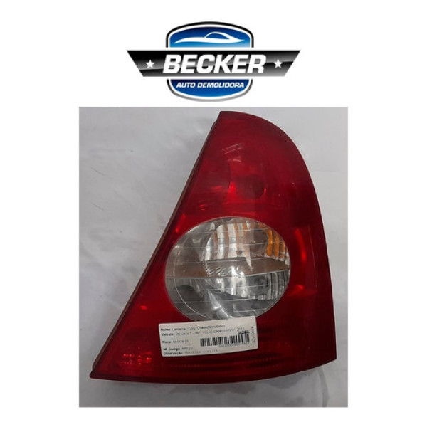 Lanterna Traseira Direita Renault Clio 2011