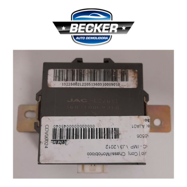 Módulo Sensor Estacionamento Jac J3 2012 - 3603100u9010