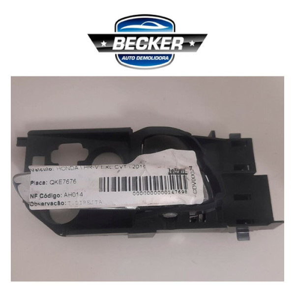 Maçaneta Interna T.d. Honda Hr-v 2016