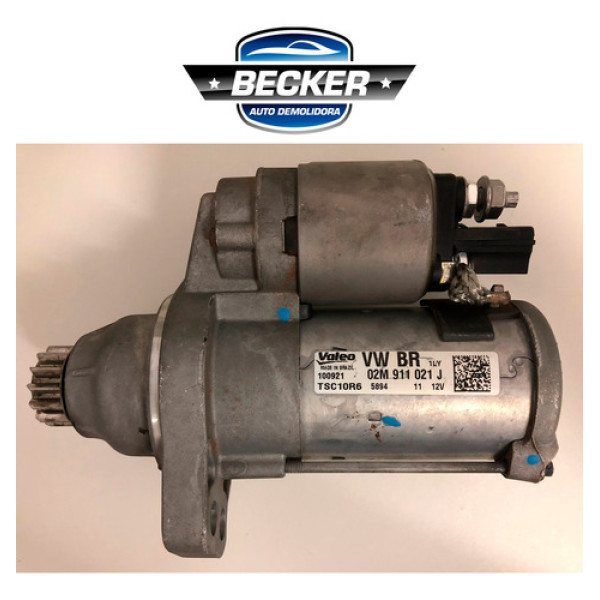 Motor De Arranque Gol 1.0 3cc 2021/2022 G8 - 02m911021j