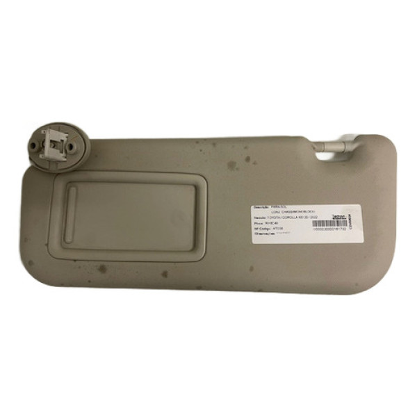 Para Sol Esquerdo Corolla Xei 2.0 Flex 2022 - Obs