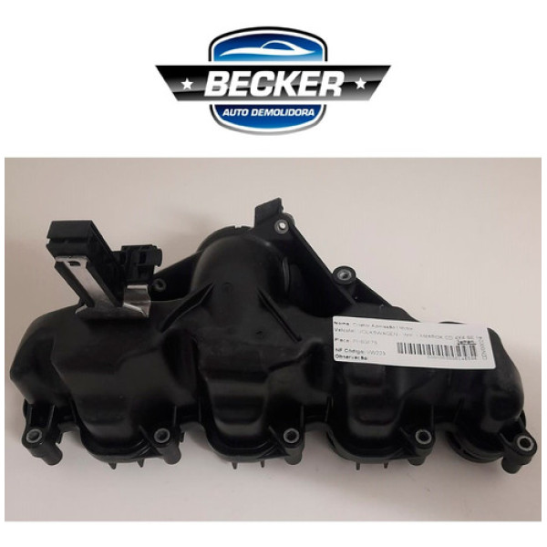 Coletor Admissão Vokswagen Amarok 2014