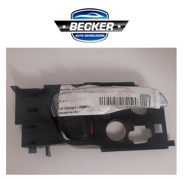 Maçaneta Interna D.d Honda Hr-v 2016