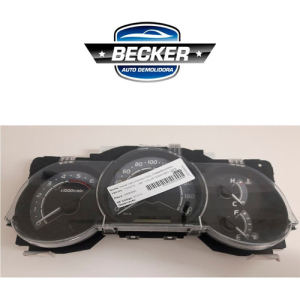 Painel De Instrumentos Toyota Hilux Srv 2006 - 838000k200c