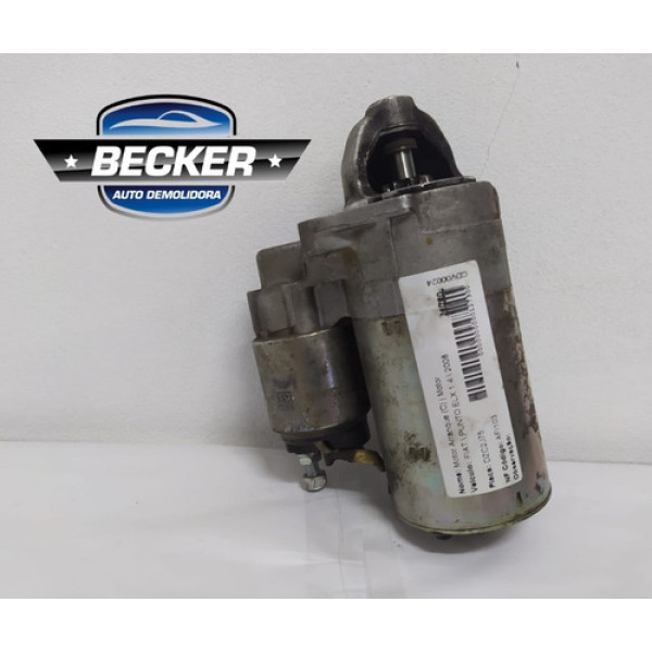 Motor De Arranque/partida Fiat Punto 2008 (bosh)