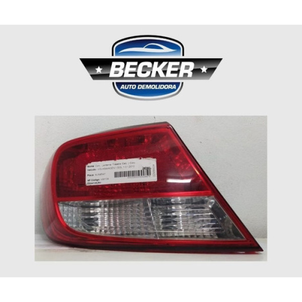 Lanterna Traseira Esquerda Vw Gol G5 2012