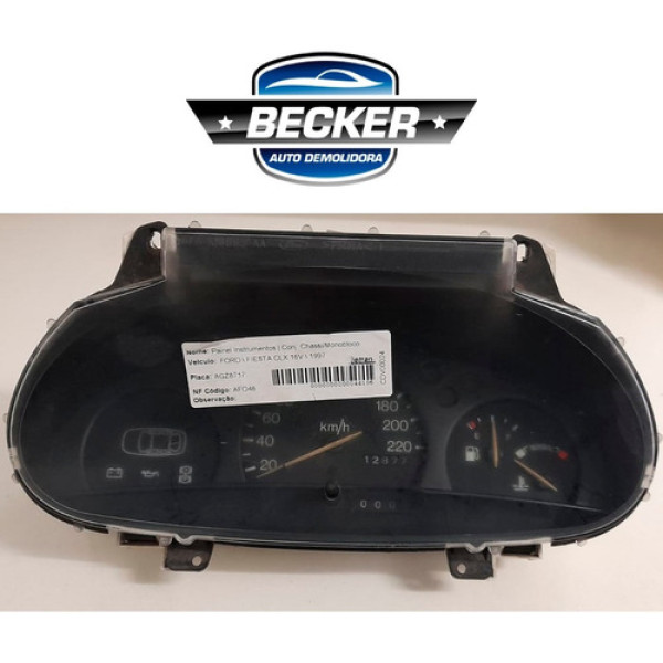Painel De Instrumentos Ford Fiesta Clx 1997 - 96fb10848aa