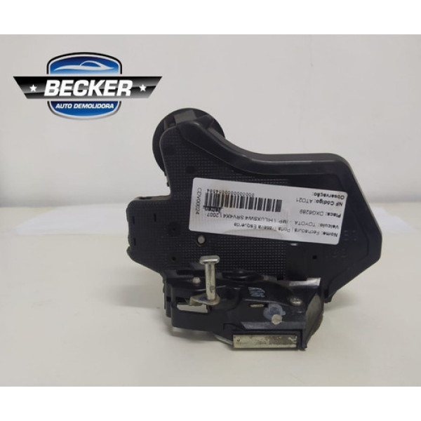 Fechadura Traseira Esquerda Toyota Hilux Srv4x4 2006/2015