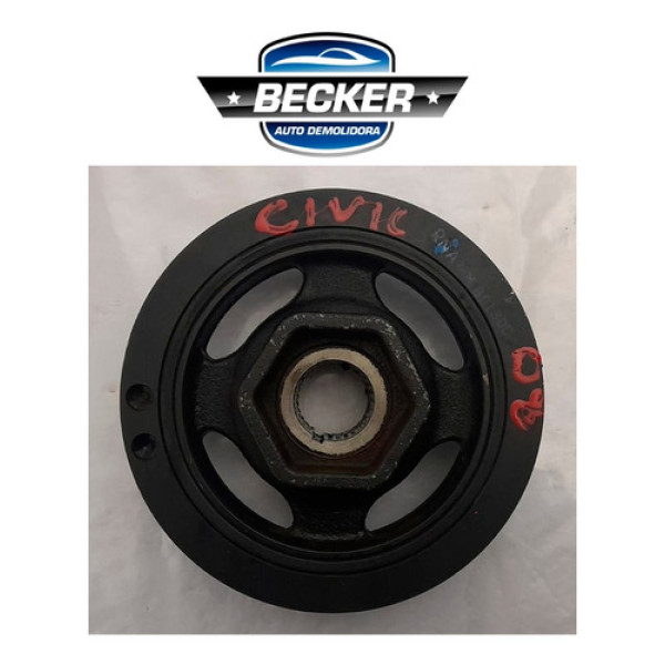 Polia Virabrequim New Civic 2007 2008 2009 2010 2011