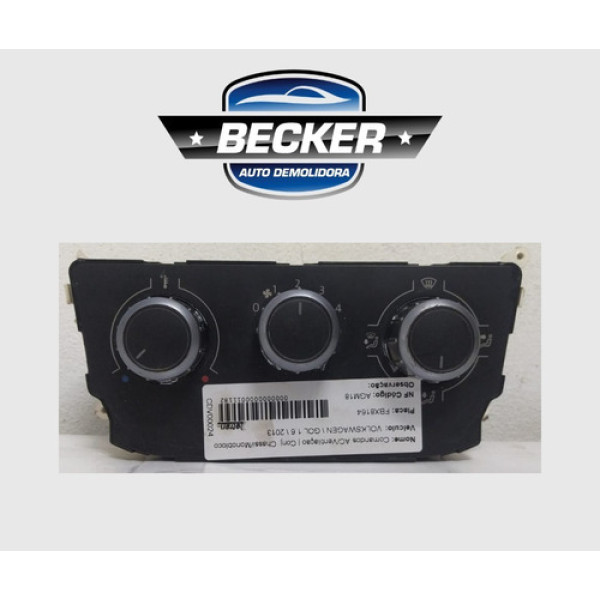 Comando Ac Ventilação Gol 2013