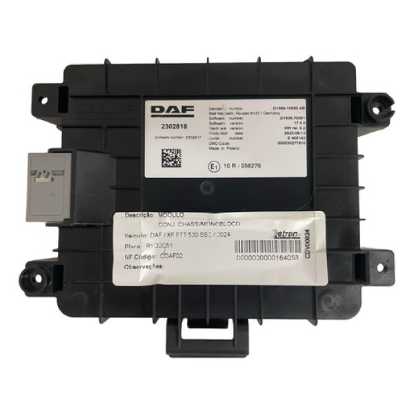 Módulo Centralina Xf Ftt 530 2024 - 2302818