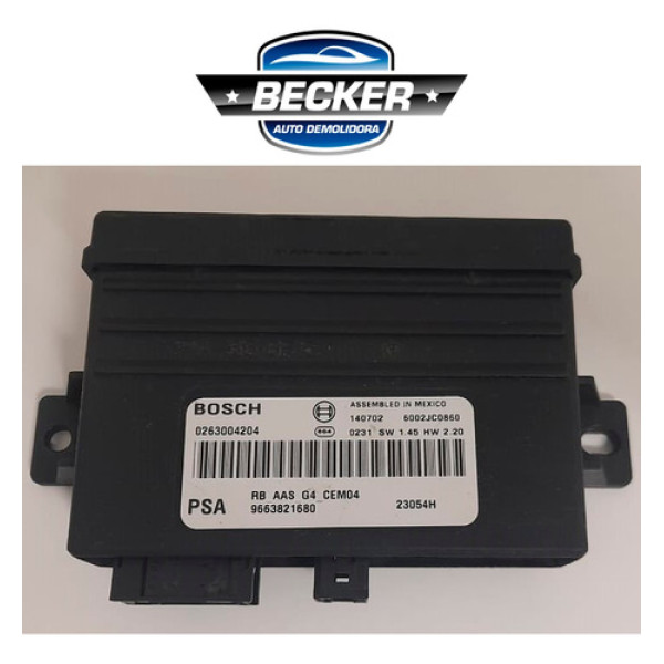 Módulo Sensor Estacionamento Citroen C4 - 0263004204