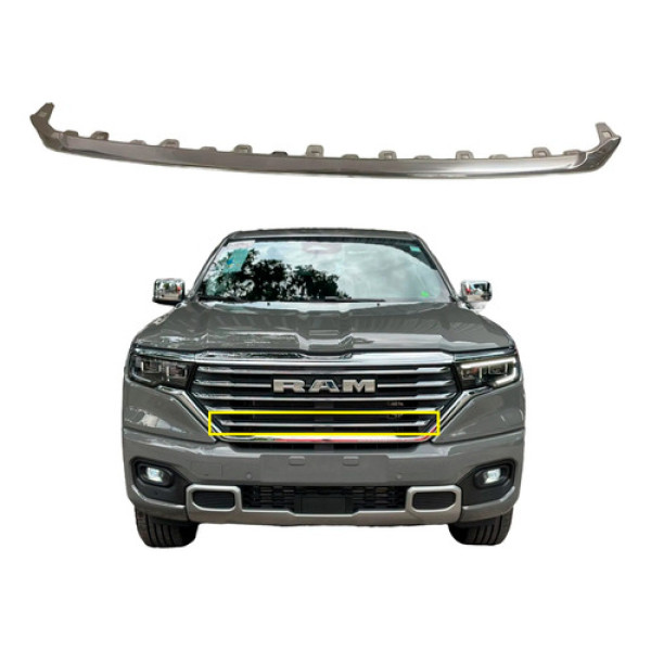 Friso Cromado Grade Frontal Rampage Laramie 2024